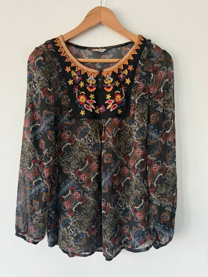 M&CO Patterned Blouse, photo 2 of 5