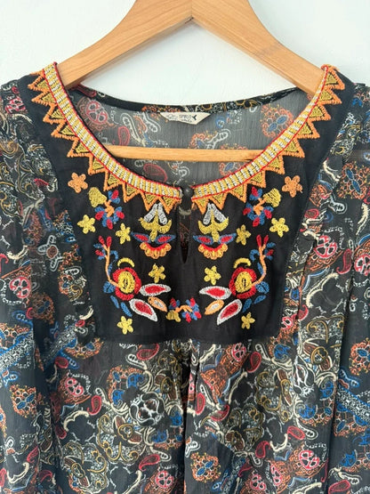 M&CO Patterned Blouse, photo 3 of 5