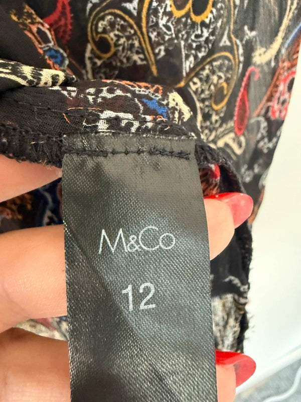 M&CO Patterned Blouse, photo 4 of 5