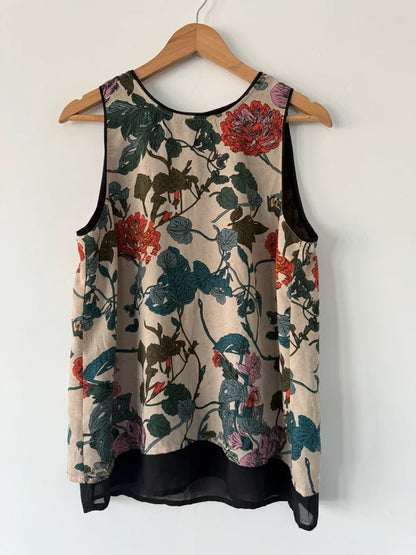 Vero Moda Colourful Blouse Vest Top, photo 4 of 5