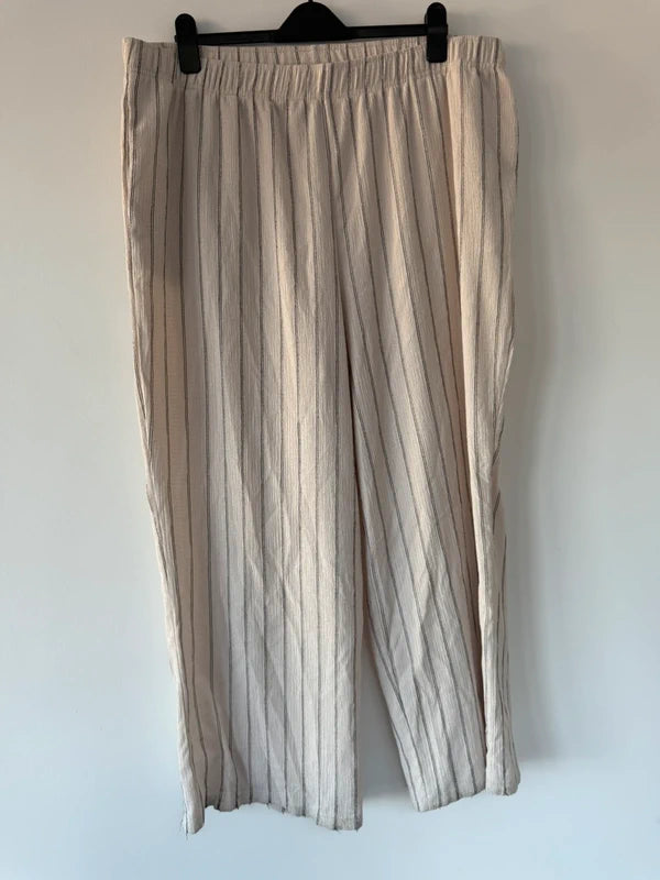 F&F White Striped Trousers, photo 4 of 5