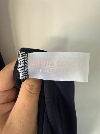 Simply Be Navy Blue Sequin Detailed Dress, photo 5 of 5