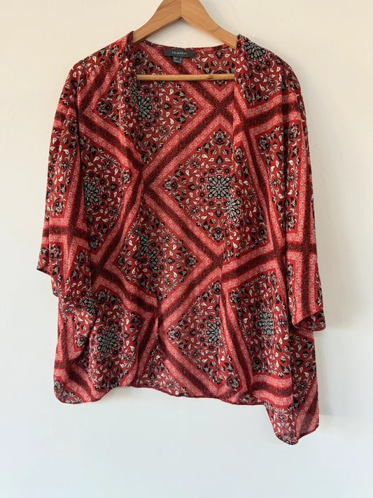 Primark Summer Patterned Kimono, preloved