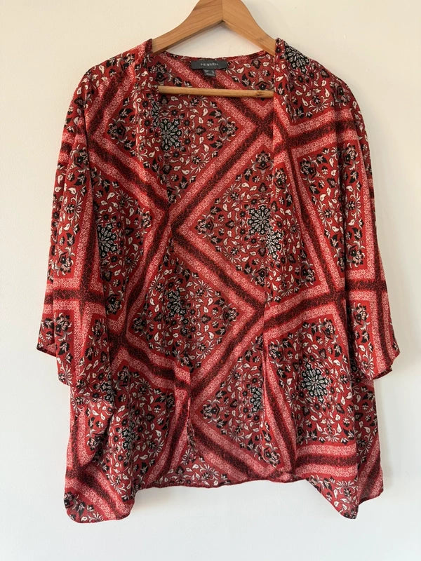 Primark Summer Patterned Kimono, photo 3 of 5