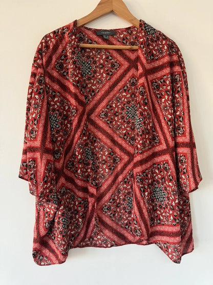 Primark Summer Patterned Kimono, photo 3 of 5
