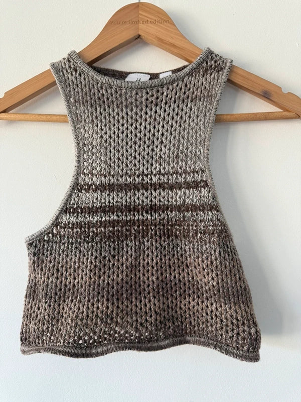 Collusion Knitted Crop Top, preloved