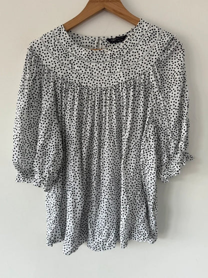 Marks and Spencer’s Spotted Blouse, photo 2 of 5