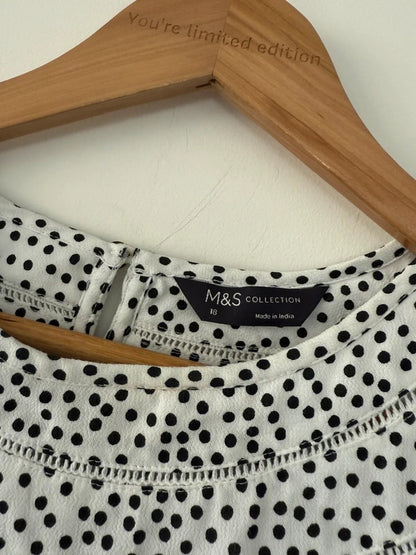 Marks and Spencer’s Spotted Blouse, photo 5 of 5