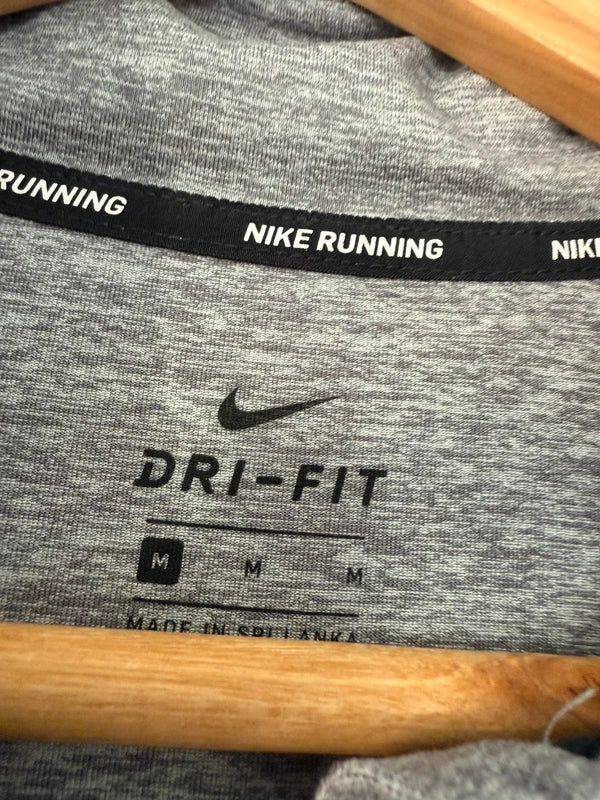 Nike Dri Fit Grey Zip Up Gym Top, photo 3 of 5