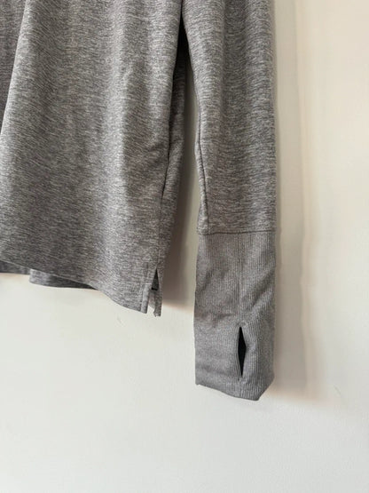 Nike Dri Fit Grey Zip Up Gym Top, photo 5 of 5