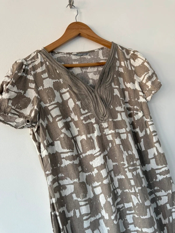 M&S Patterned Linens Style Tunic, photo 3 of 5