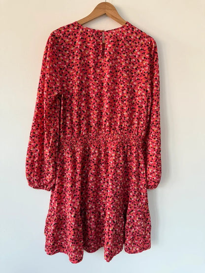 New Look Pink Floral Tall Dress, photo 5 of 5