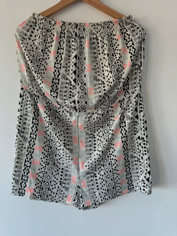 Primark Off the Shoulder Playsuit Aztec Patterned, photo 2 of 4