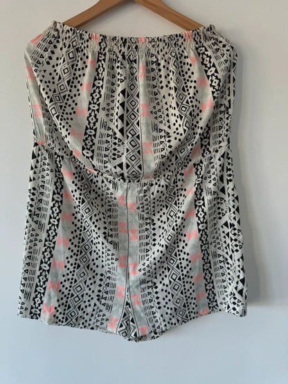 Primark Off the Shoulder Playsuit Aztec Patterned, photo 2 of 4
