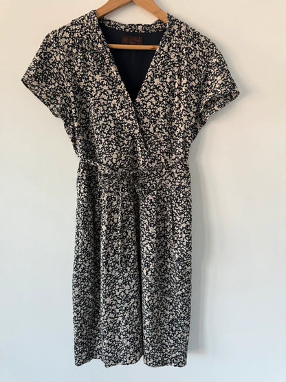 Great Plains London Floral Navy and White Dress, photo 2 of 5