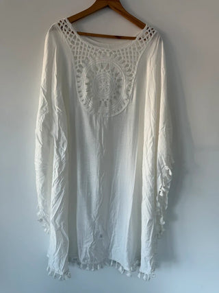 Shein Cream Cover Up, preloved