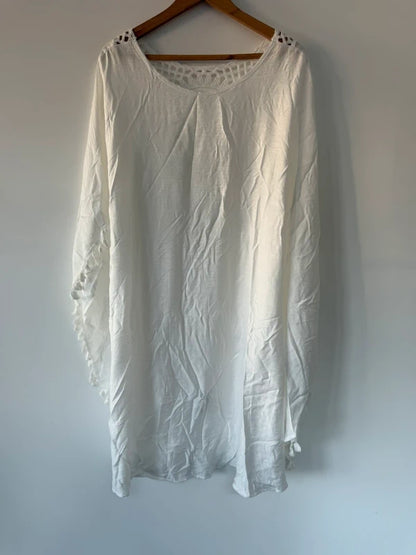 Shein Cream Cover Up, photo 4 of 5