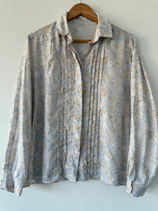 M&S Vintage ST Michaels Floral Shirt, preloved