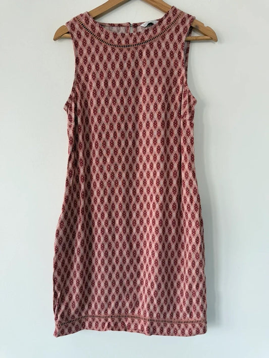 Papaya Patterned Linens Style Dress, preloved