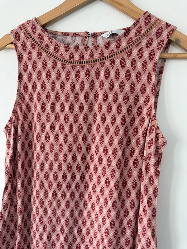 Papaya Patterned Linens Style Dress, photo 3 of 5