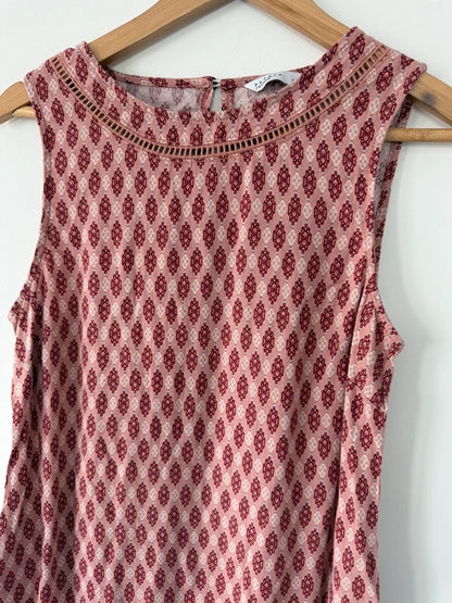 Papaya Patterned Linens Style Dress, photo 3 of 5