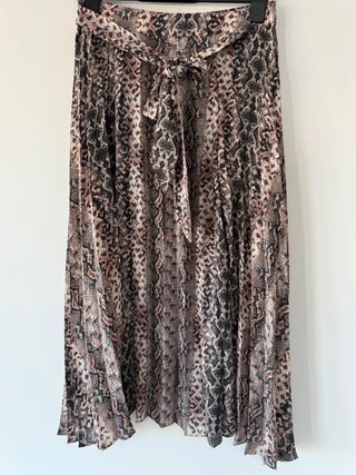 Topshop Animal Print Long Skirt, preloved