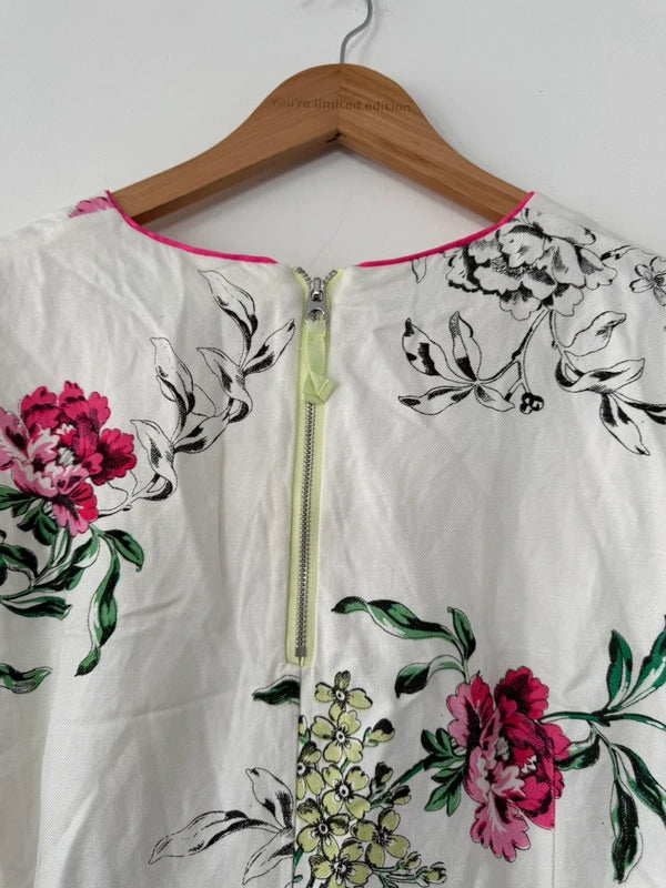 Joules White Floral Summer Dress, photo 5 of 5