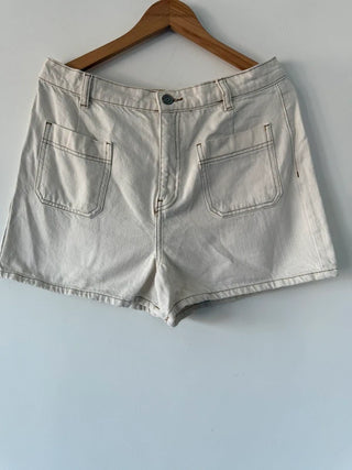 Primark Off White Jean Shorts, preloved