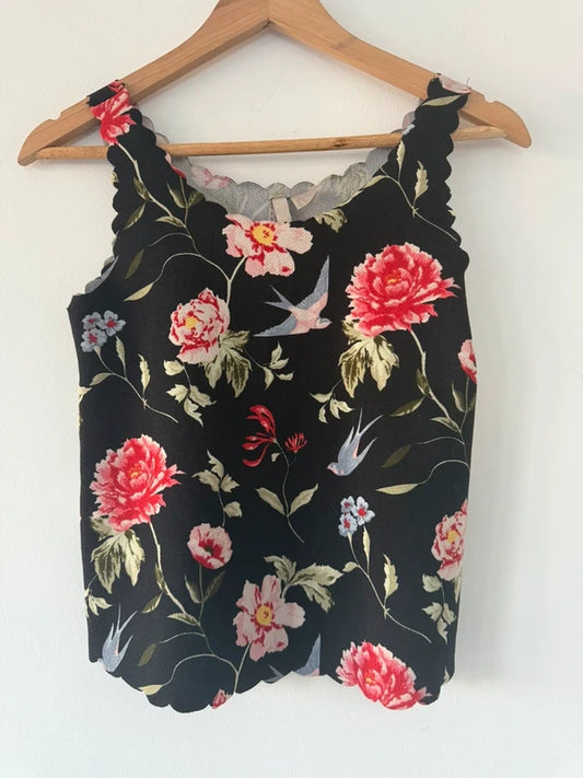 H&M Floral Vest Top, preloved