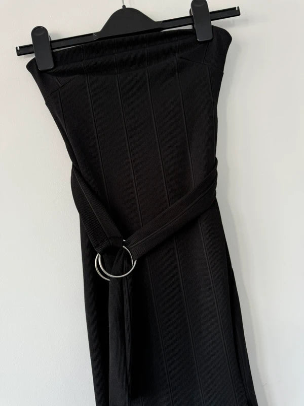 New Look Black Starless Bodycon Dress, photo 3 of 5