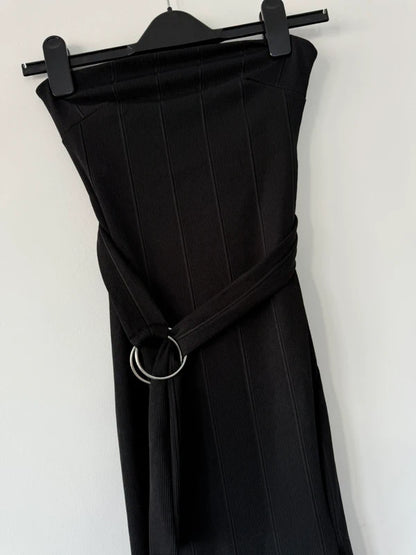 New Look Black Starless Bodycon Dress, photo 3 of 5