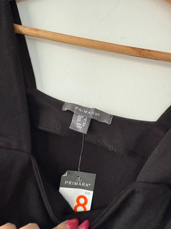 Primark Black Maxi Summer Dress, photo 3 of 3
