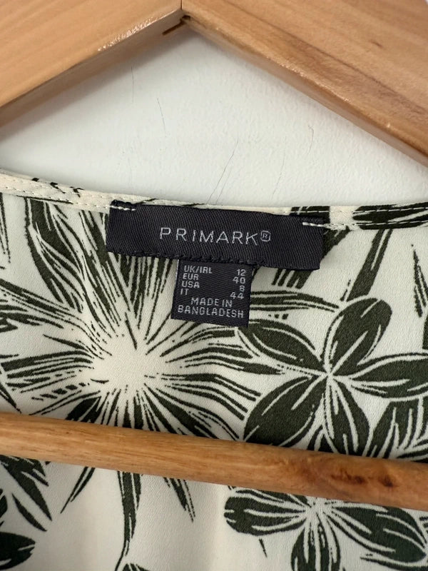 Primark Green Floral Vest Top, photo 3 of 3