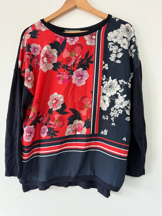 Oasis Navy Jumper, preloved
