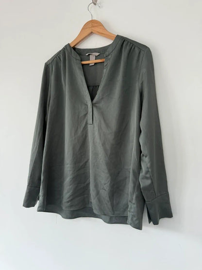 H&M Grey Blouse, photo 3 of 4