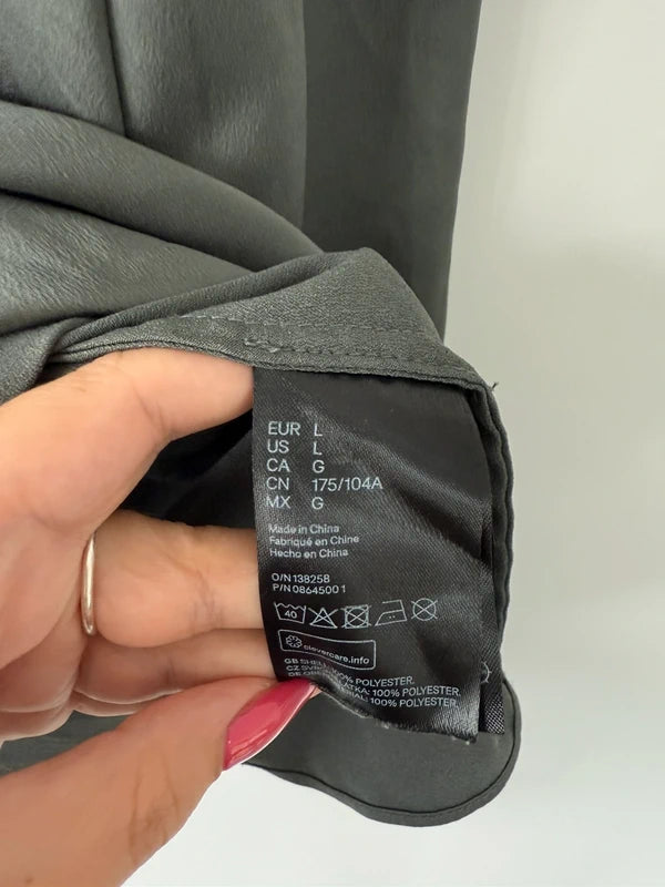 H&M Grey Blouse, photo 4 of 4