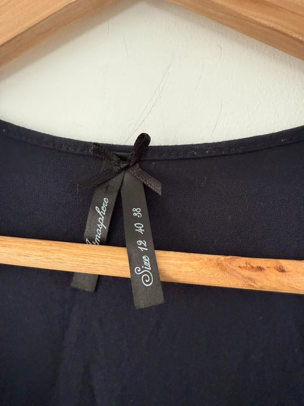 Atmosphere Navy Blue Vest Top, photo 4 of 5