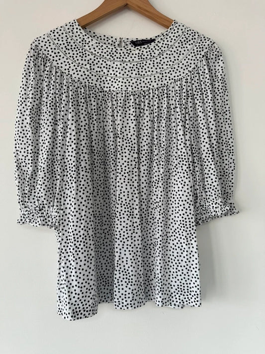 Marks and Spencer’s Polka Dot Blouse, preloved