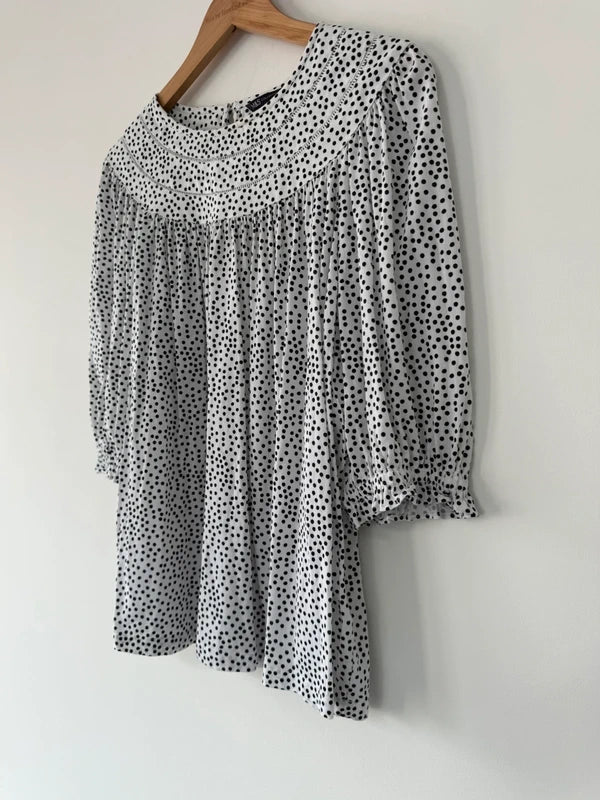 Marks and Spencer’s Polka Dot Blouse, photo 2 of 5