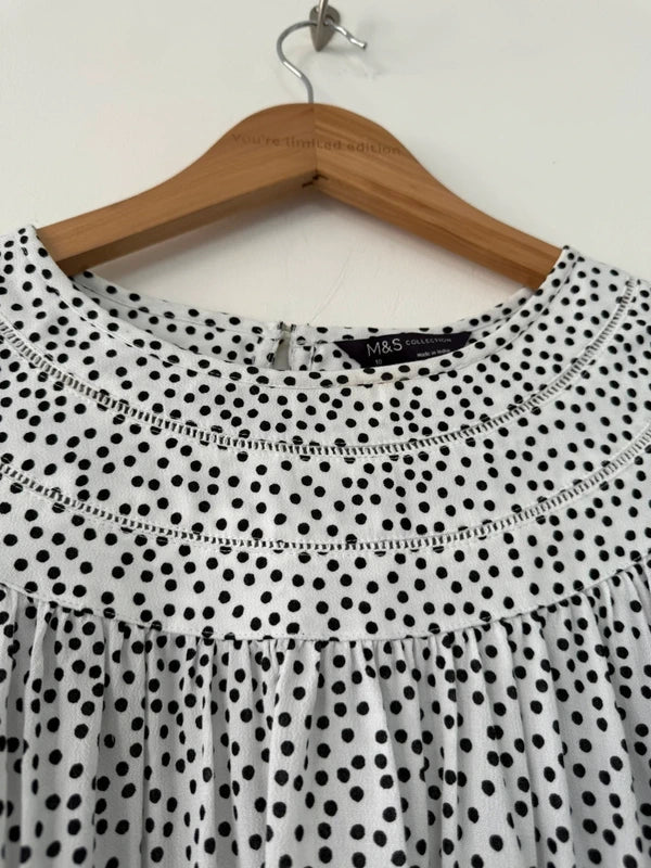 Marks and Spencer’s Polka Dot Blouse, photo 3 of 5