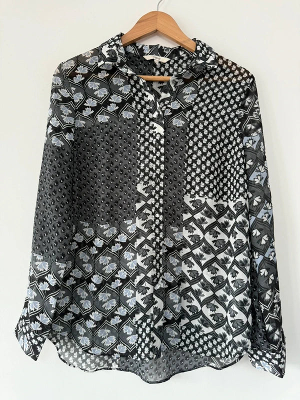 Next Patterned Blouse, preloved