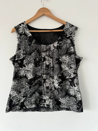 Tia Black Y2k Style Blouse, preloved