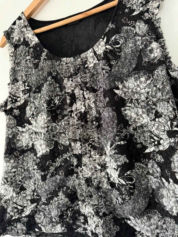 Tia Black Y2k Style Blouse, photo 3 of 5