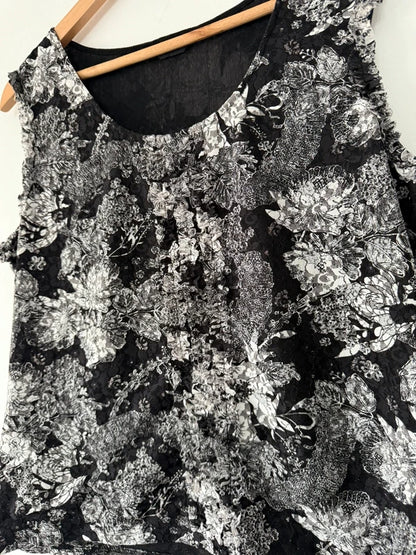 Tia Black Y2k Style Blouse, photo 3 of 5