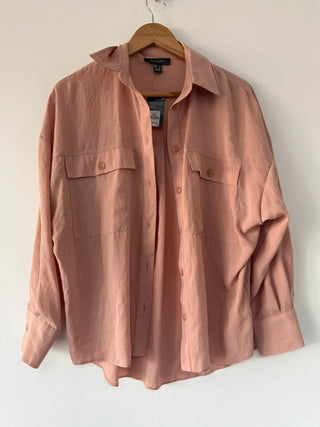 Primark Pink Shirt Size 12 New with Tags, preloved
