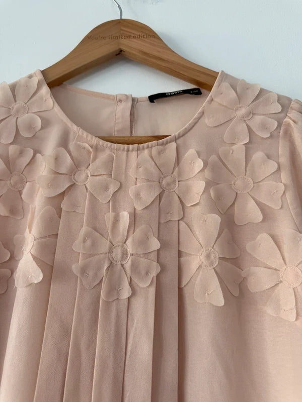 Oasis Floral Light Pink Blouse, photo 3 of 4