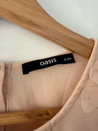 Oasis Floral Light Pink Blouse, photo 4 of 4