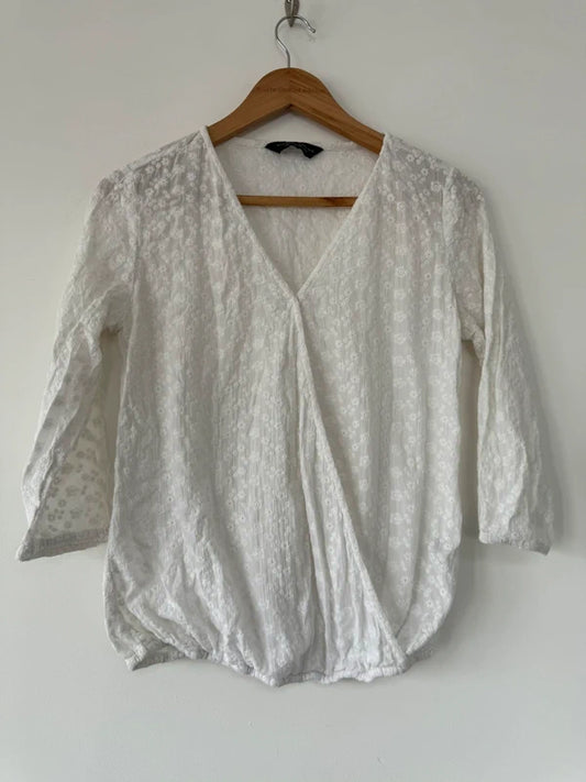 Dorothy Perkins Cream Blouse, preloved