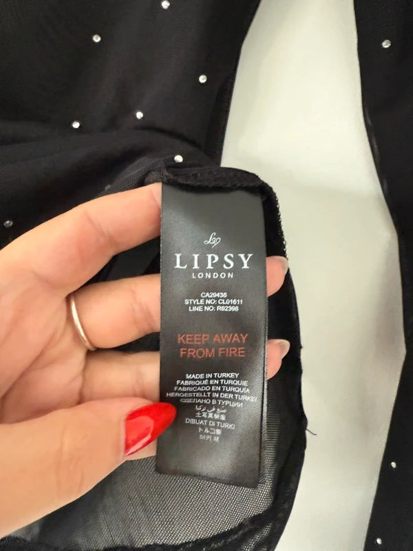 Lipsy Mesh Pearl Top, photo 3 of 4