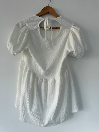 New Look Cream Peplum Top, photo 4 of 4